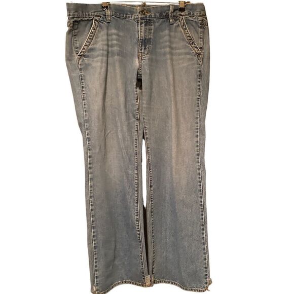 Old Navy Boy Cut Jeans Size 14 - Picture 1 of 10